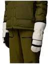 The North Face + W Montana Ski Mitt White Dune - 4