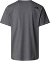 The North Face + M S/S Easy Tee TNF Medium Grey Heather