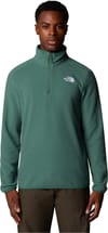 The North Face + M 100 Glacier 1/4 Zip Duck Green - 3