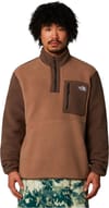 The North Face + M Yumiori 1/4 Zip Latte Smokey Brown - 3