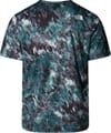 The North Face + M 24/7 S/S Tee Aop Deep Nori Grid Print