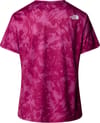The North Face + W Flex S/S Tee Reg Aop Cyber Bery Waterfall Print