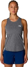 The North Face + W Flex Tank TNF Black Light Heather - 3