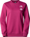 The North Face + W Outdoor Graphic Crew Cyber Berry
