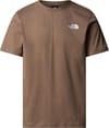 The North Face + M SS Box NSE Tee Mocha Brown Mushroom Grey