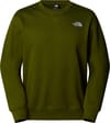 M Essential Relaxed Crewneck Sweatshirt Woodland Green + The North Face