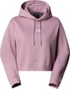 W Essential Crop Hoodie Ashen Purple + The North Face