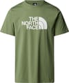 M SS Easy Tee Bark Mist + The North Face