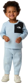 The North Face + Baby TNF Performance Fleece Set Polar Haze - 3