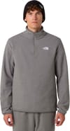 The North Face + M Glacier Fleece 1/4 Zip Jacket TNF Mid Grey Heather - 3