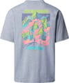 The North Face + U Expedition Celebration Oversized S/S T TNF Light Grey Heather - 3