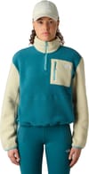 The North Face + W Yumiori 1/4 Zip Space Gravel Blue Eclipse - 3