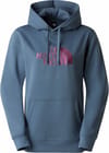 W Drew Peak Regular Hoodie Granite Grey Chroma Purple + The North Face