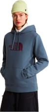 The North Face + W Drew Peak Regular Hoodie Granite Grey Chroma Purple - 3