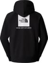 The North Face + M Raglan Box Nse Regular Hoodie TNF Black TNF White