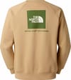 The North Face + M Raglan Box Nse Regular Crew Khaki Stone - 3
