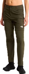 The North Face + W Exploration Reg Straight Convertible Pant New Taupe Green - 3