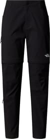 W Exploration Reg Straight Convertible Pant TNF Black + The North Face