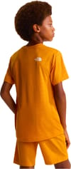 The North Face + Teen Pentadome Embossed 24/7 SS Tee Dust Orange - 5