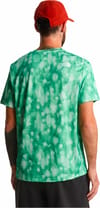 The North Face + M 24/7 Short Sleeve T-Shirt Reg Print Dimmed Algae Diffused - 5