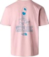 The North Face + M Alien  Relaxed Short Sleeve Tee-Graphic Metal Pink - 3