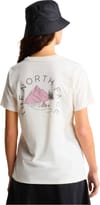 The North Face + W Monte Regular Short Sleeve Tee-Graphic White Dune - 4
