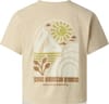 The North Face + W Sun Regular Short Sleeve Cutie Tee Desert Stone - 3