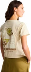 The North Face + W Sun Regular Short Sleeve Cutie Tee Desert Stone - 4