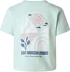 The North Face + W Sun Regular Short Sleeve Cutie Tee Opal Frost - 3