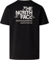 The North Face + M Mountain Sketch  Regular Short Sleeve TNF Black - 3