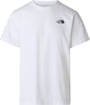 The North Face + M Half Dome Photo Reg SS Tee-Graphic TNF White