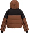 The North Face + W Cold Spell Cropped Down Jacket Smokey Brown TNF Black