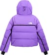 The North Face + W Cold Spell Cropped Down Jacket Elevation Purple
