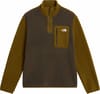 M Yumiori 1/4 Zip New Taupe Green + The North Face