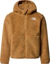 Kid Campshire F/Z Hoodie Teddy Brown + The North Face