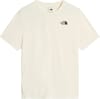 M 24/7 S/S Tee Reg White Dune + The North Face