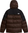 The North Face + M Diablo Down 2.0 Hoodie Dark Chestnut Black Heather