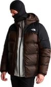 The North Face + M Diablo Down 2.0 Hoodie Dark Chestnut Black Heather - 4
