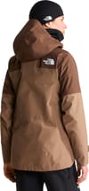 The North Face + W Summit Eastwall GTX Jacket Garnet Smokey Brown - 4