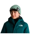 The North Face + Kids TNF Logo Box Cuffed Beanie Slate Moss - 3