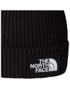 The North Face + Kids TNF Logo Box Cuffed Beanie TNF Black