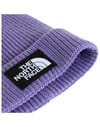 The North Face + Kids TNF Logo Box Cuffed Beanie Grounded Plum