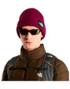 The North Face + Salty Lined Beanie Burgundy Crush - 3
