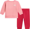 The North Face + Baby TNF Performance Fleece Set Primrose Fermented Clay