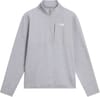 M TNF Performance Fleece 1/4 Zip TNF Pale Grey Heather + The North Face