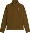 M Glacier Fleece 1/4 Zip Jacket Caraway Seed + The North Face