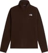 M Glacier Fleece 1/4 Zip Jacket Dark Chestnut + The North Face