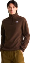 The North Face + M Glacier Fleece 1/4 Zip Jacket Dark Chestnut - 3