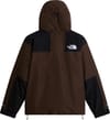 The North Face + M Mountain Down Jacket Dark Chestnut TNF Black
