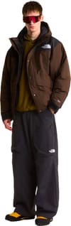 The North Face + M Mountain Down Jacket Dark Chestnut TNF Black - 3